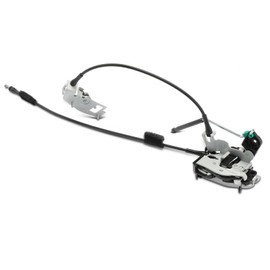 A-Premium Right Passenger Side Door Lock Latch Assembly with Cable & Rod Compatible with 1992-2019 Ford E150 E250 E350 E-450 Econoline Super Duty, Right Hinged Door Lock 8C2Z15264A00B 8C2Z15264A00D