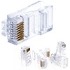 Cctv4Less RJ-45 Cat5e UTP Conector LAN Ethernet Enchufe Red (Paquete