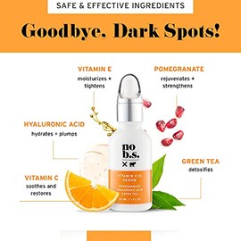 No B.S. Serum De Vitamina C  Crema De Retinol Para La Noche - El Perfecto Combo Para Combatir Las Arrugas Y Las Manchas.                              