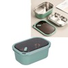 1.2L Stainless Steel Bento Box Doublelayer LeakProof Sealed Food Container