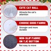 Seeloowy Christmas Tree Cat Tunnel Bed Cat Donut Tunnel Toy