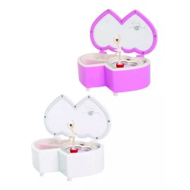 Importeek 5pz Caja Musical Cuerda Decora Adorno Bailarina Giratoria