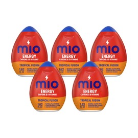 Mio Energy Liquid Water Enhancer, Tropical Fusion, 1.62 OZ, (Pack of 5)