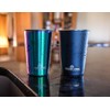 10oz Rainbow Stainless Steel Tumbler - Reusable Metal Drinking Glasses