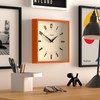 Jones Clocks® Box wall clock | Retro square clock |