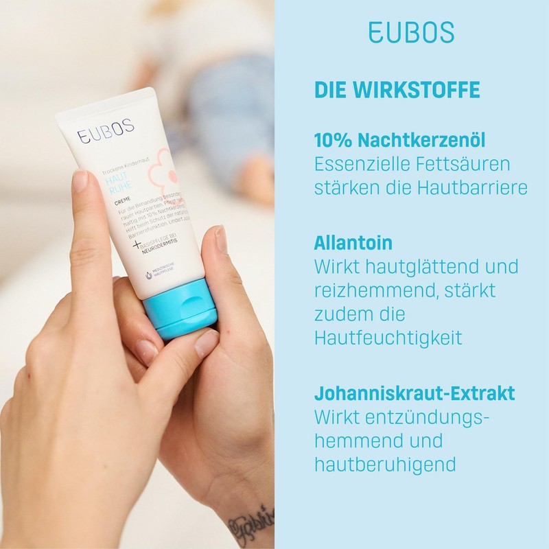 Eubos skin calm cream 50ml for sensitive and dry skin