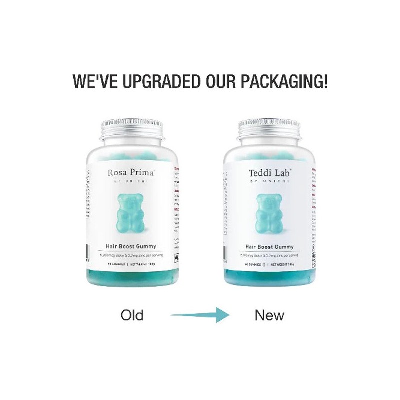 Unichi-Rosa Prima Hair Boost Gummy 60 Gummies