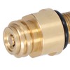 M18x1.5 Thread CO2 Tank Brass Pin Valve Adapter Replacement for