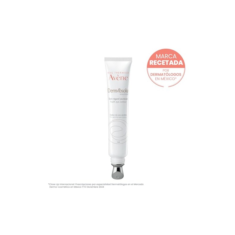 AVENE DermAbsolu Contorno de Ojos con Glicoleol y Bakuchiol, Ilumina,