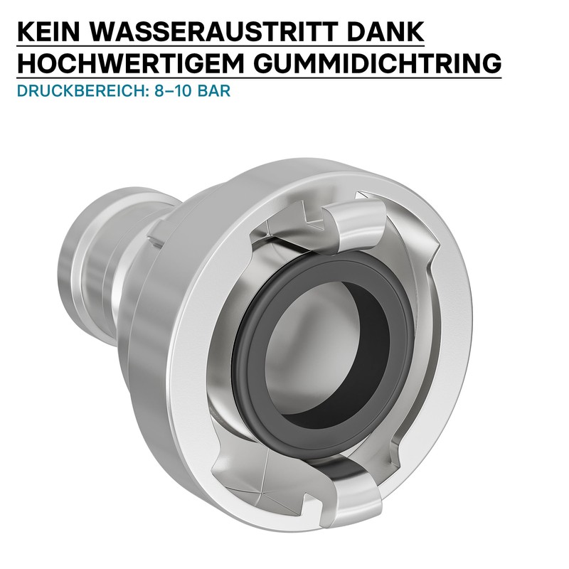 Storz-Coupling D/25mm - Hose Tail with long connecting piece
