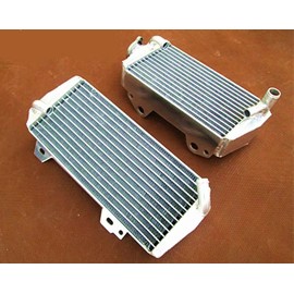 For 2008-2017 Suzuki RMZ450 2008 2009 2010 2011 2012 2013 2014 2015 2016 2017 Aluminum Radiator +hose