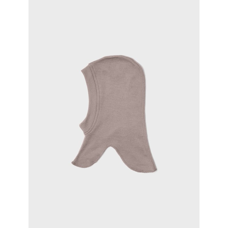 NAME IT Baby Girls' Nbfwillit Wool Balaclava XXIII Hat, Sphinx,
