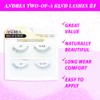 Andrea Two of a Kind False Eyelashes 21 - Black,