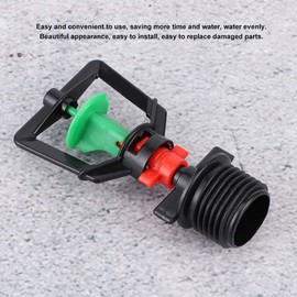 MOUMOUTEN Irrigation Sprinkler, 20Pcs Irrigation Nozzle G1/2 Micro Garden Watering Spray Head Misting Nozzle for Garden Yard Lawn