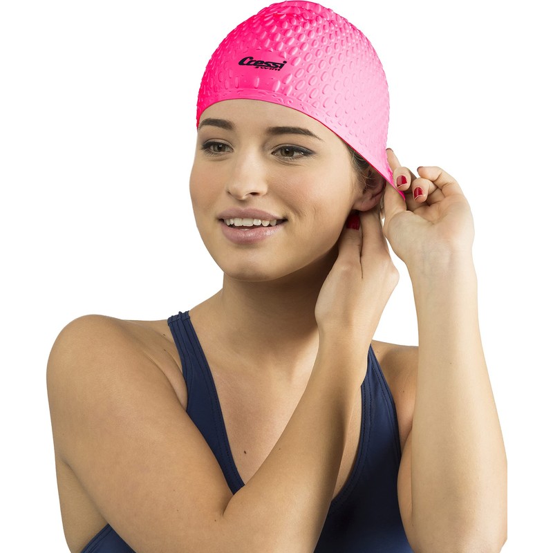 Cressi Lady Swim Cap (Pink)
