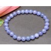 56442 Tanzanite 6mm AAA Bracelet with 6cm Inner Diameter Pouch
