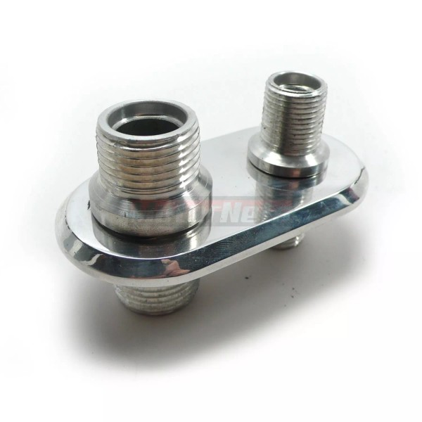 MotorNets Billet Aluminum 2 Port Air Conditioning / Heater Firewall