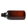2PCS 8oz 250ML Amber PET Empty Plastic Bottle with Black