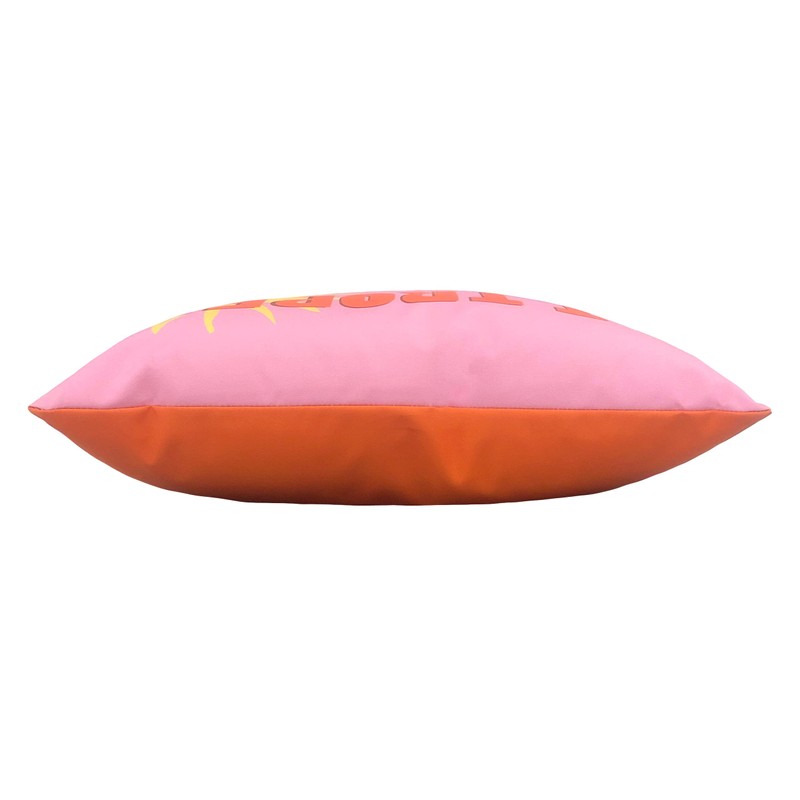 furn. Tropez Outdoor Cushion Cover, Polyester, Multi, 43 x 43cm
