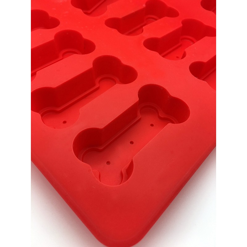 XL Dog Paw and Bone Mold Combo Pack - For