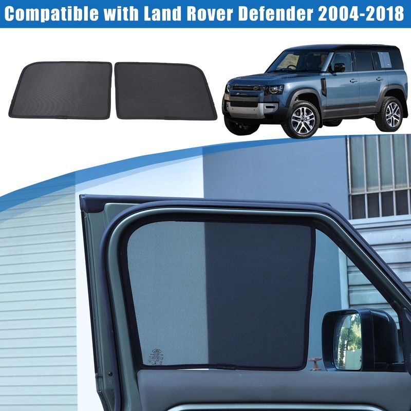 Car Window Shades Compatible with Land Rover Defender 110 2020-2025，Front