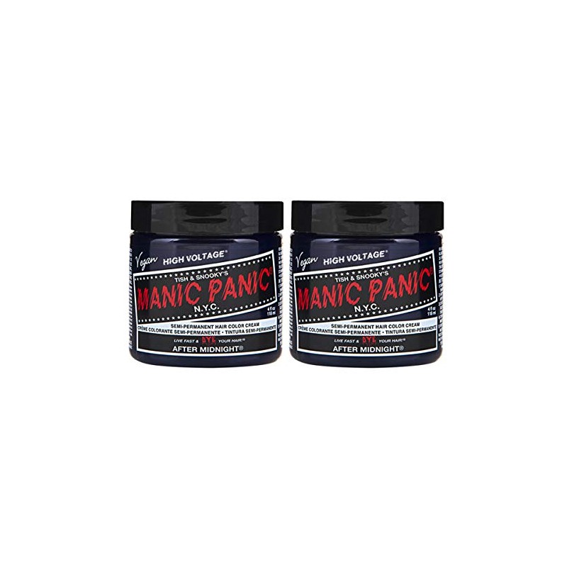 Manic Panic semipermanente, color de cabello después de medianoche, 4