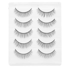 Beavorty Pestañas Postizas 3D Naturales Material Para Pestañas De Química De Belleza De Ojo Para Maquillaje Diario Cosplay Boda Fotografía Y Fiesta...