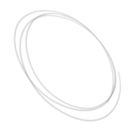 Othmro PTFE Teflon Bowden Tube 3.28ft-1mm ID x 1.4mm OD–Milky White Connector Tubing for 3D Printer-1PCS