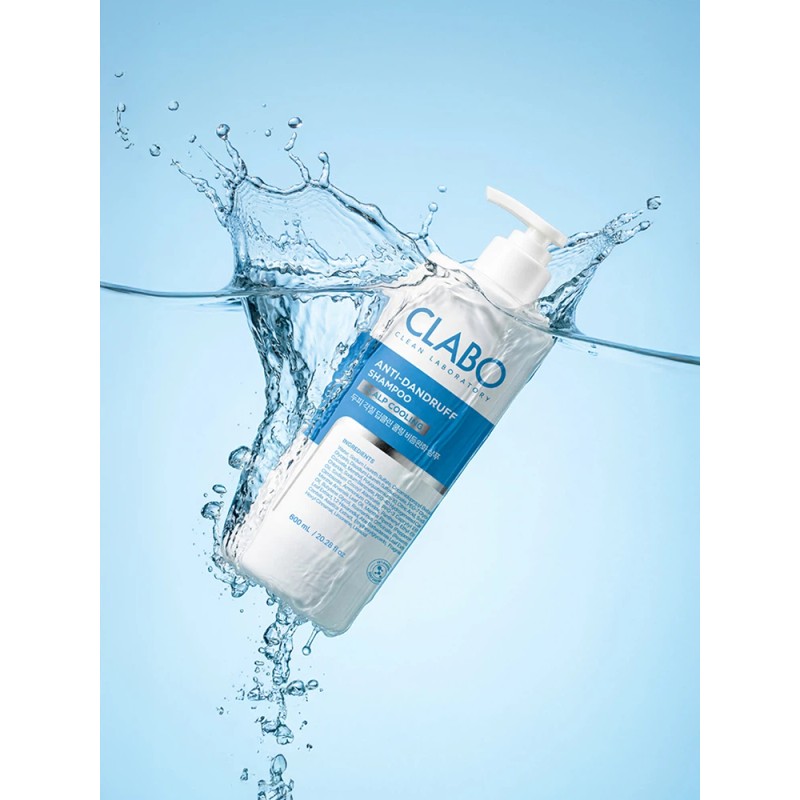KLAVUU Scalp Deep Clean Shampoo 600ml – Cooling Anti-Dandruff Shampoo