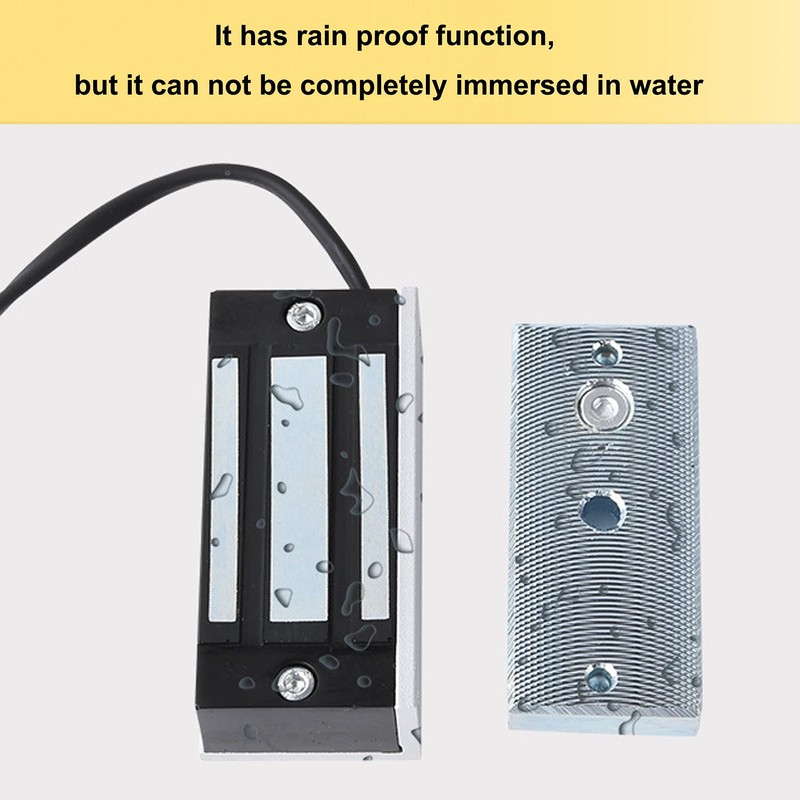 AUTENS Electric Magnetic Electromagnetic Door Lock 12V Fail-Safe NC Mode