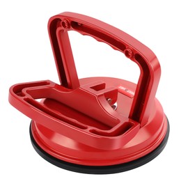 MAXPOWER Glass Suction Cup, Aluminum Vacuum Suction Cup Lifter for Replace Windshield Tile Marble Floor, 110 Lbs Load Capacity, 4.7" Suction Pad