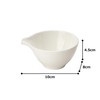 Narumi 50460-9715 Forte Bowl, Dish, White, 3.5 inches (9 cm),