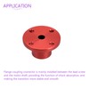 DMiotech 5 mm Inner Diameter H15 x D15 Flange Coupling