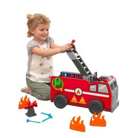 Kidkraft The KidKraft Adventure Bound™ 2-in-1 Transforming Fire Truck Play Set - NEW