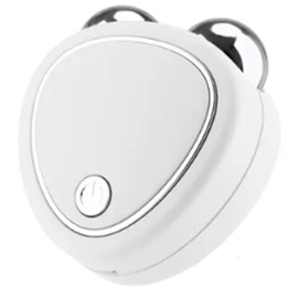 Facial Massager Muscle Relax Wrinkle Removal Anti Aging USB Charge Skin Tightening Machine for Home Travel Office White