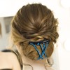 Wanmu 5 Pcs Stretchy Magic Hair Comb, Elastic Double Comb