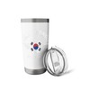 Taekwondo South Korean Flag Martial Arts Fighter Stainless Steel Insulated