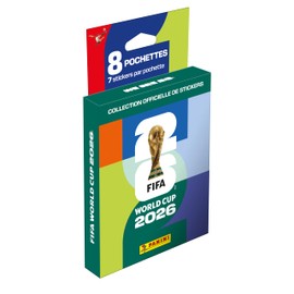 Panini Coppa del Mondo FIFA 2026 Adesivi - Blister 8 buste