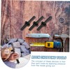 WOONEKY Stone Splitting Tool Premium Wedge for Heavy Duty Rocks