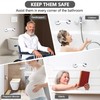 TZEKING 2 Stück Haltegriffe für Senioren,Haltegriff Dusche,Duschgriff Saugnapf,Haltegriffe für Dusche