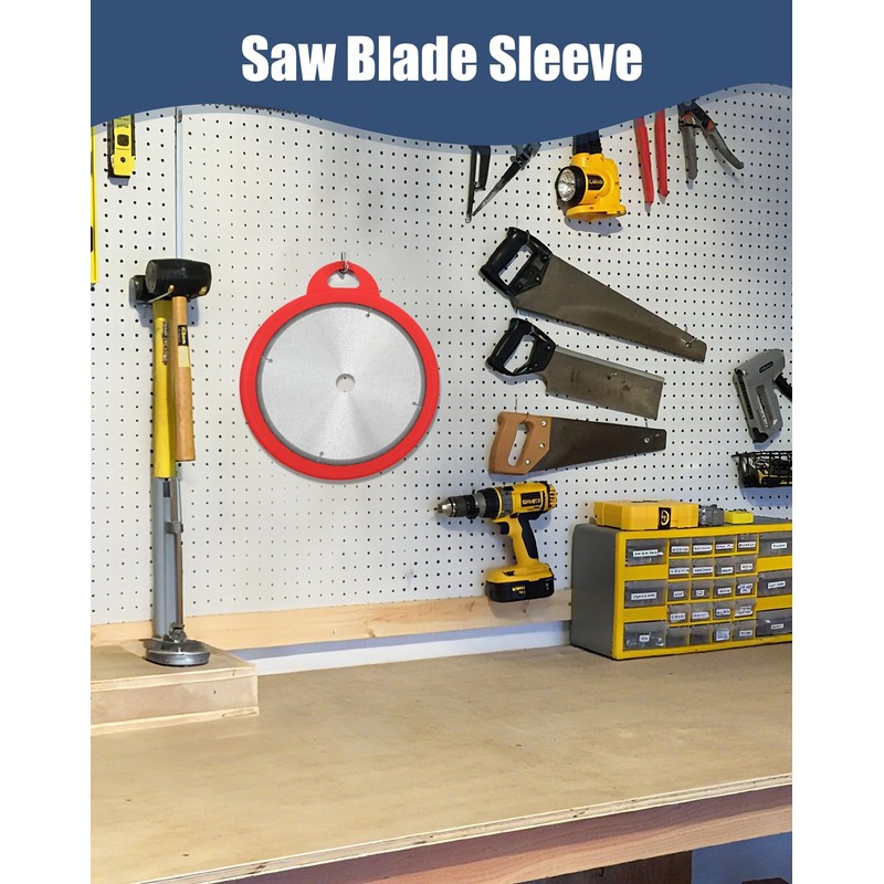 Powhorse Silicone Saw Blade Storage, Saw Blade Holder Protector Guard