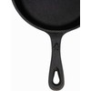 Backcountry Cast Iron Skillet(8 Inch Small Frying Pan + Cloth