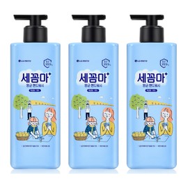 On the Body Secomma Antibacterial Gel Type Hand Wash Lemon Verbena Fragrance, 480ml, 3 Pieces / 온더바디 세꼼마 항균 젤타입 핸드워시 레몬 버베나향, 480ml, 3개