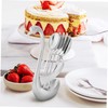 Ciieeo 1 Set Swan Cutlery Combination Elegant Alloy Dessert Spoons
