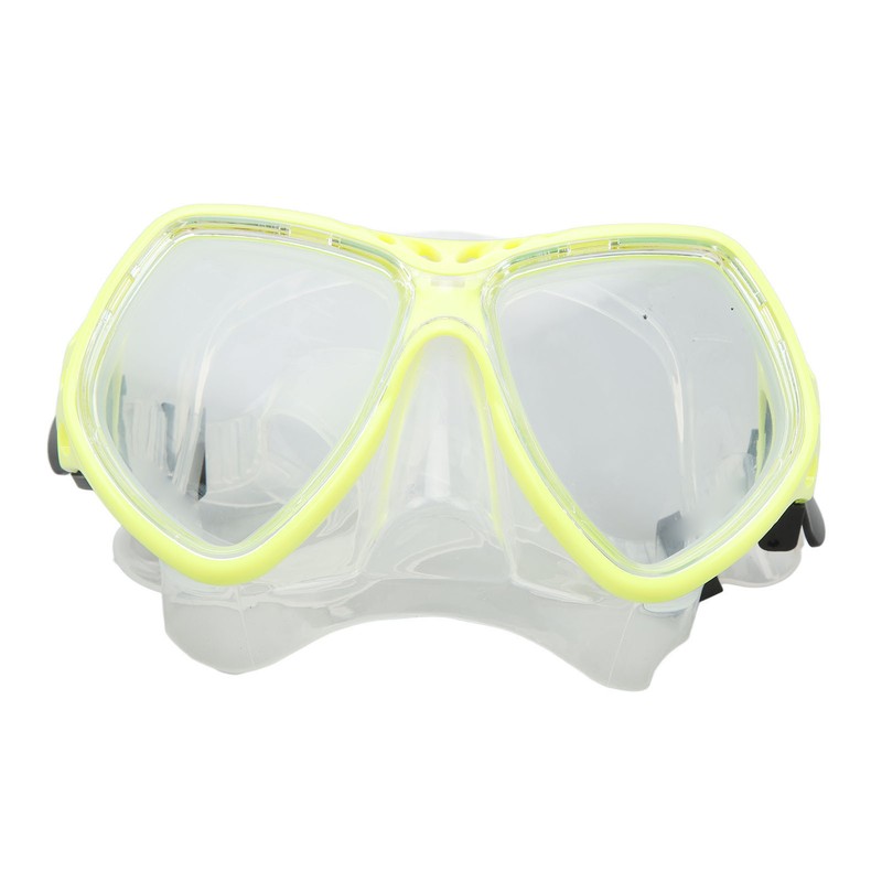 Diving Goggles Swim Glasses Silicone Adjustable Strap Tempered Glass Thickened