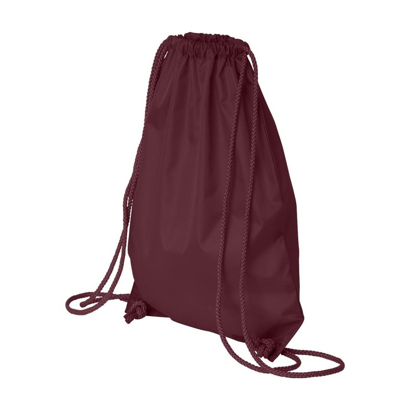Liberty Bags Small Drawstring Backpack, Maroon, OS [Apparel]