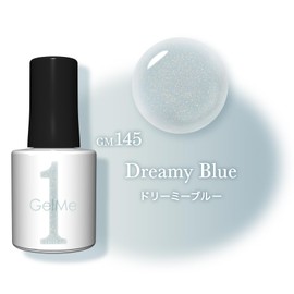 Germy One 2024 Winter Limited Color 145 Dreamy Blue Gel me 1 Self Gel Nail Easy Nail Art