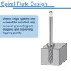 sourcing map Spiral Flute Thread Taps 1/4-20 UNC 2B Machine