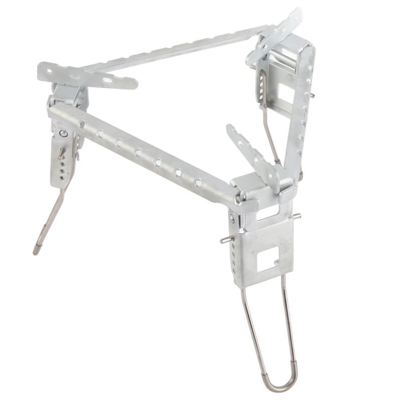 Foldable Gas Stove Pot Rack Bracket Canister Stand Fuel Grill