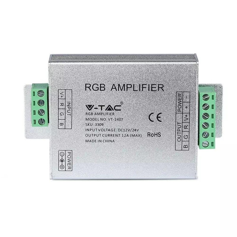 LED RGB Amplifier 12 V 24 V for LED RGB